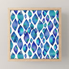 Leaf Drips  Mini Art Print Gallery Image 1