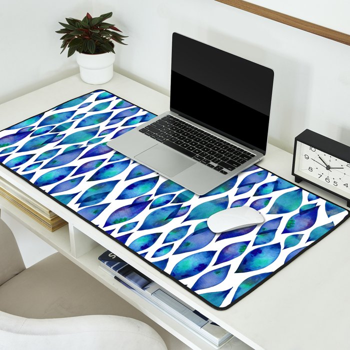 Leaf Drips  Desk Mat Gallery Image 2
