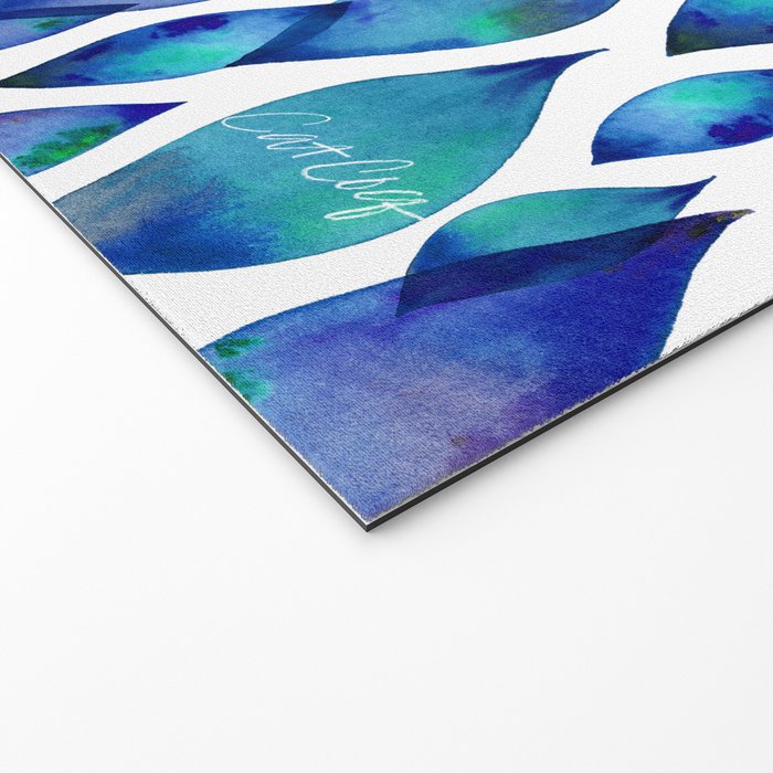 Leaf Drips  Welcome Mat Gallery Image 2