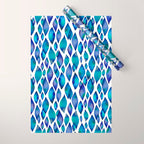 Leaf Drips  Wrapping Paper Gallery Image 1