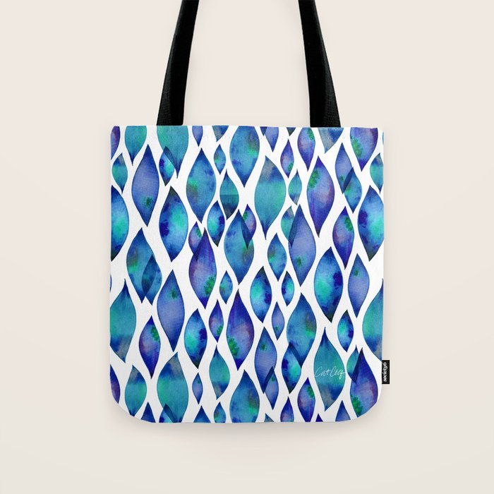 Leaf Drips  Tote Bag Gallery Image 1