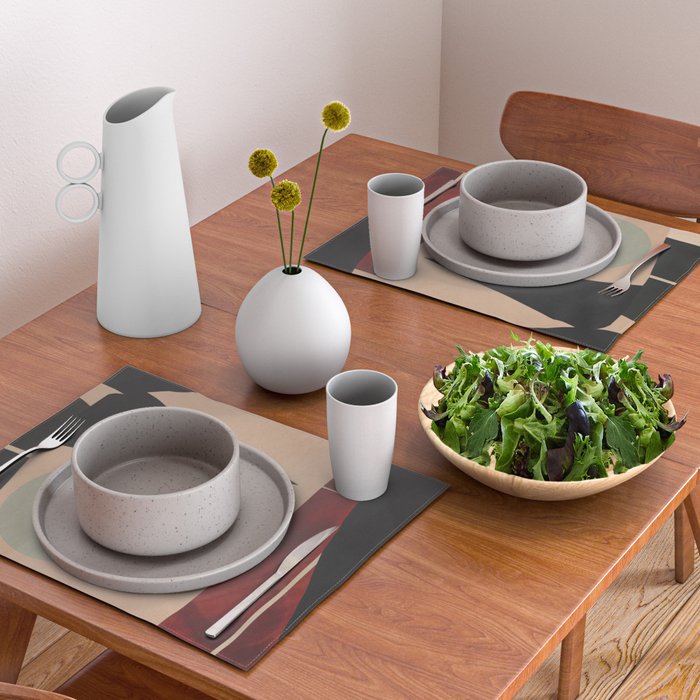Abstract Geometric Shapes 168 Placemat Gallery Image 2