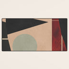 Abstract Geometric Shapes 168 Desk Mat Gallery Image 3