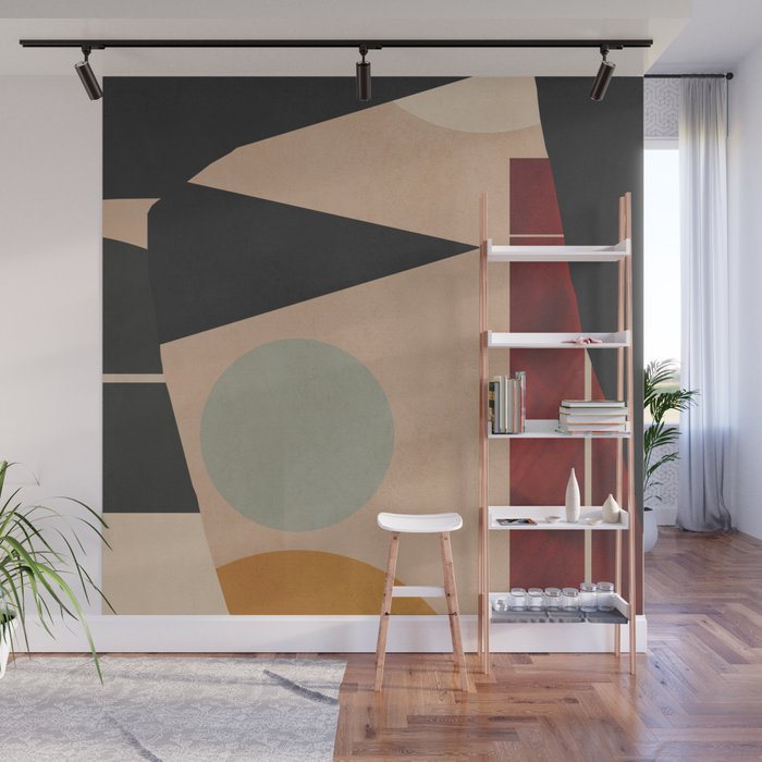 Abstract Geometric Shapes 168 Wall Mural Gallery Image 1