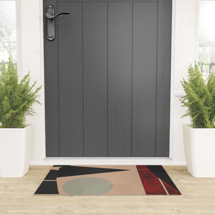 Abstract Geometric Shapes 168 Welcome Mat Gallery Image 3