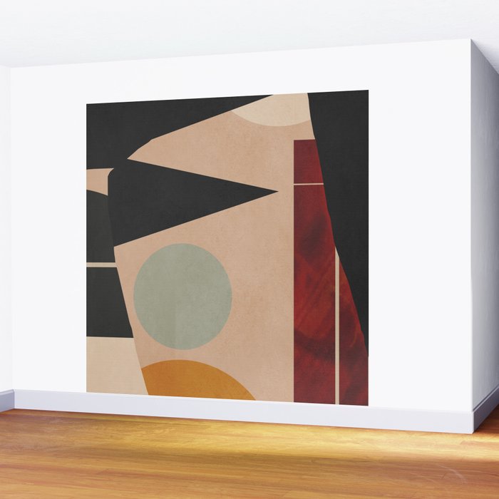Abstract Geometric Shapes 168 Wall Mural Gallery Image 2