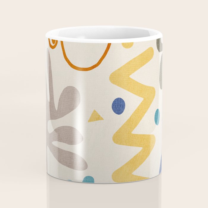 Modern Boho Matisse Inspired Artwork Coffee Mug Gallery Image 4
