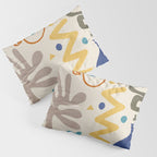 Modern Boho Matisse Inspired Artwork Pillow Sham Gallery Image 3