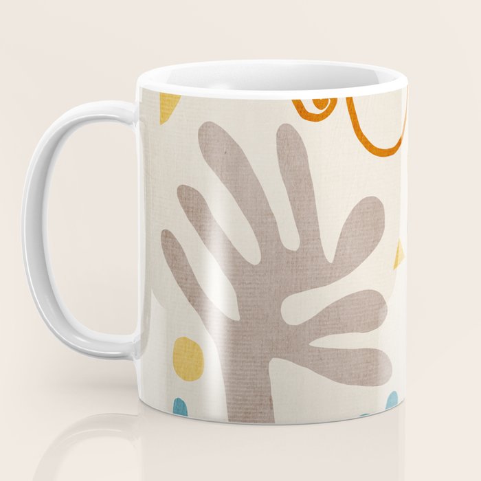 Modern Boho Matisse Inspired Artwork Coffee Mug Gallery Image 3