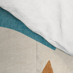 Modern Boho Matisse Inspired Artwork Comforter Gallery Image 4