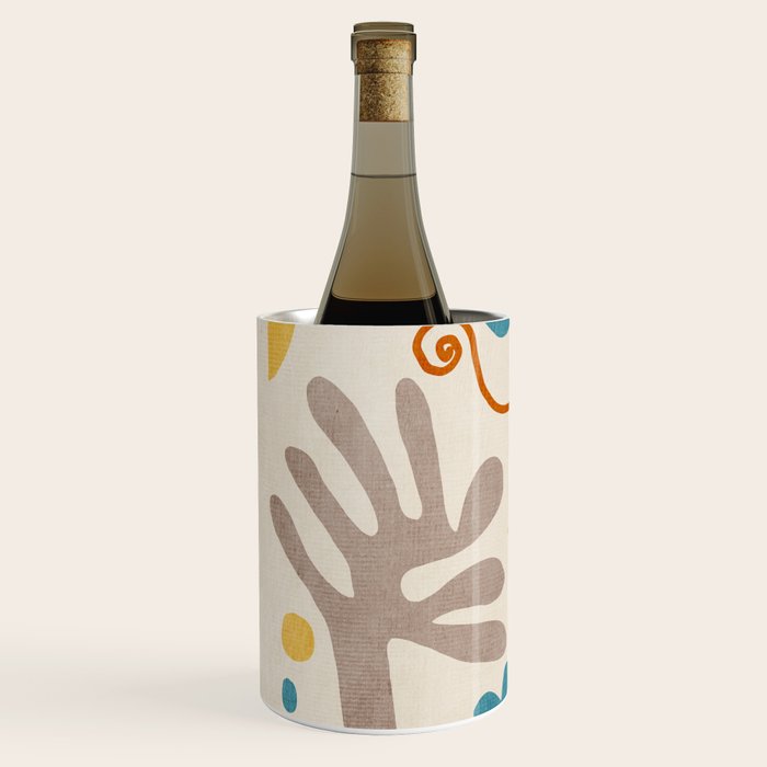 Modern Boho Matisse Inspired Artwork Wine Chiller Gallery Image 2