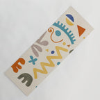 Modern Boho Matisse Inspired Artwork Yoga Mat Gallery Image 1