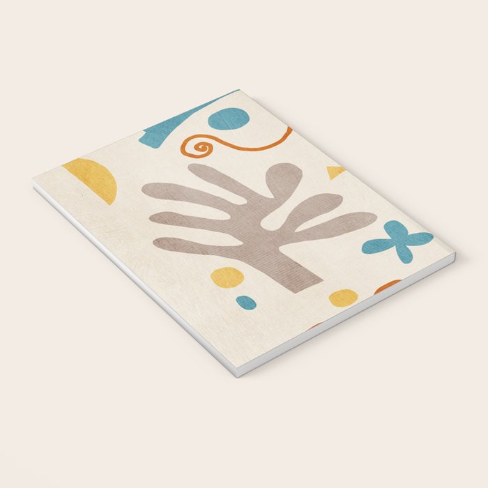 Modern Boho Matisse Inspired Artwork Notebook Gallery Image 3
