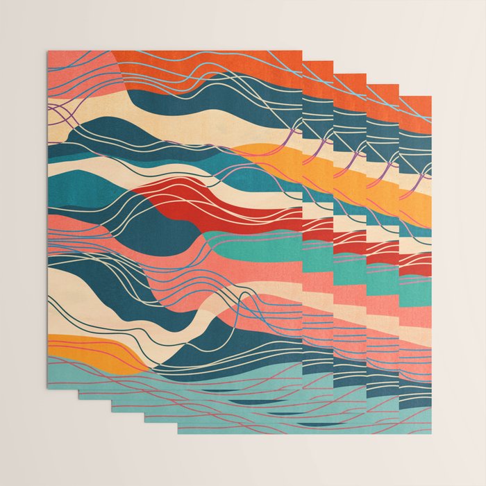Smoke and ash Wrapping Paper Gallery Image 3