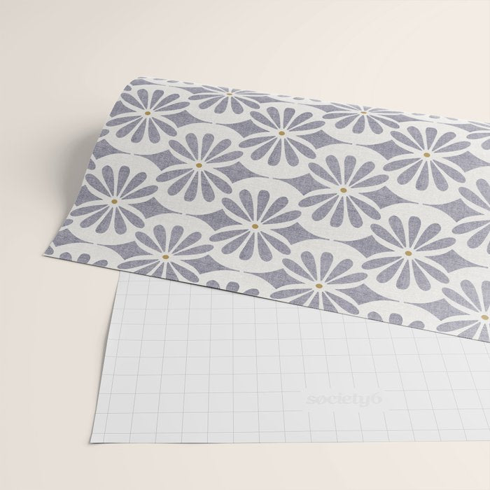 Solstice Boho Geometric Provence Wrapping Paper Gallery Image 2