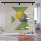 BALLS - Tennis - Grass Court - II b Wall Mural Gallery Image 1