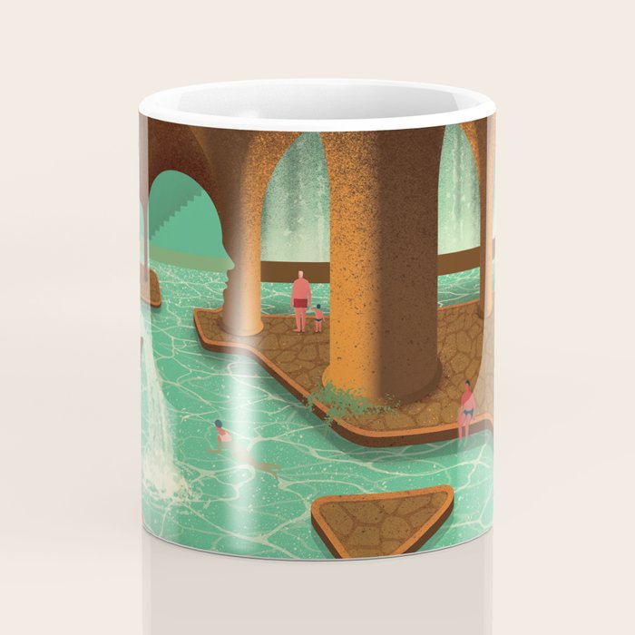 Secret Thermal Baths Coffee Mug Gallery Image 4