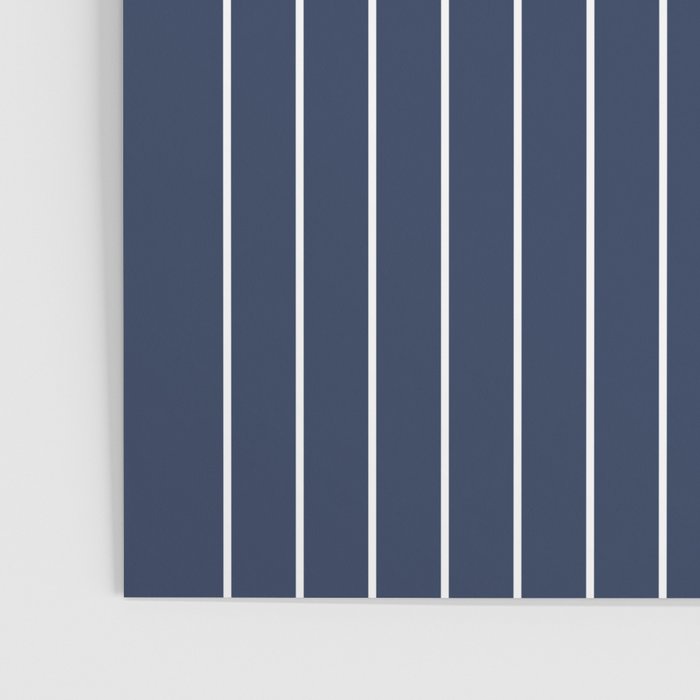 Geometric Lines in night Blue 10 (Rainbow and Sun Abstract) Poster Gallery Image 3