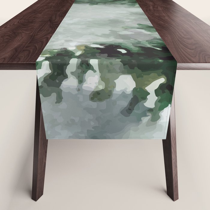 Pine Trees 2 Table Runner Gallery Image 1
