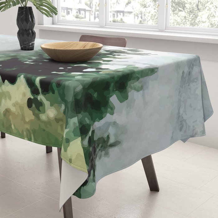 Pine Trees 2 Tablecloth Gallery Image 3