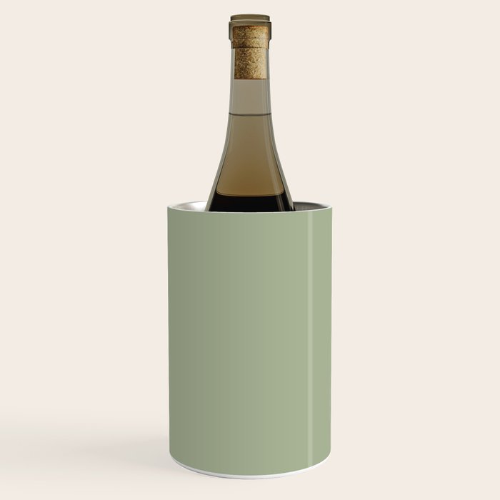 The Sage Green Solid  Wine Chiller Gallery Image 2