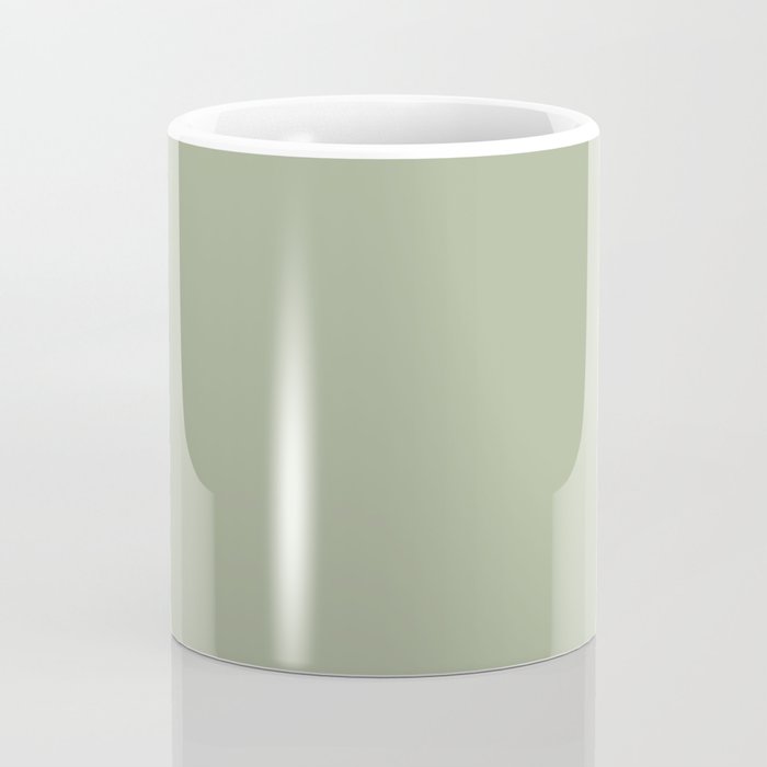 The Sage Green Solid  Coffee Mug Gallery Image 4