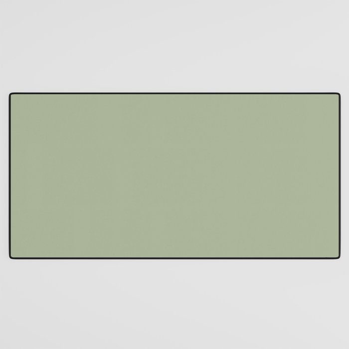 The Sage Green Solid  Desk Mat Gallery Image 3