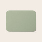 The Sage Green Solid  Bath Mat Gallery Image 1