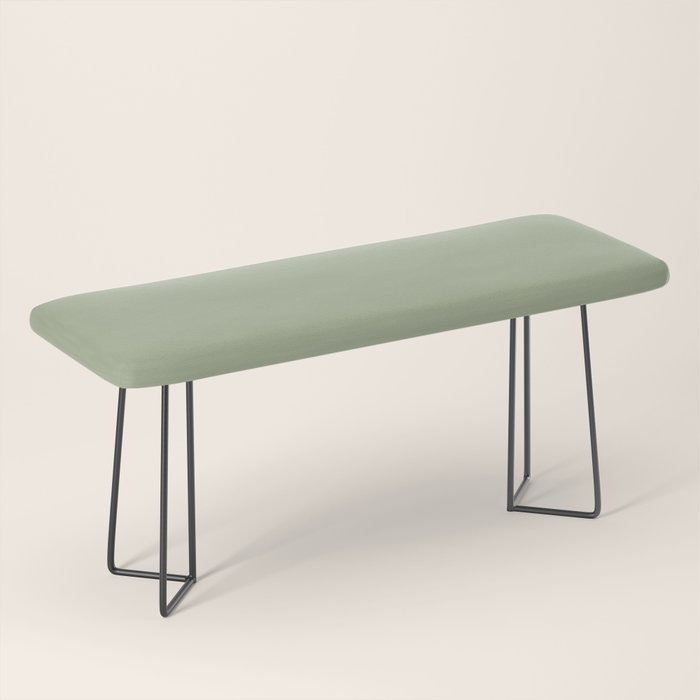 The Sage Green Solid  Bench Gallery Image 1