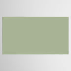 The Sage Green Solid  Tablecloth Gallery Image 2