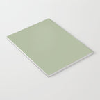 The Sage Green Solid  Notebook Gallery Image 3