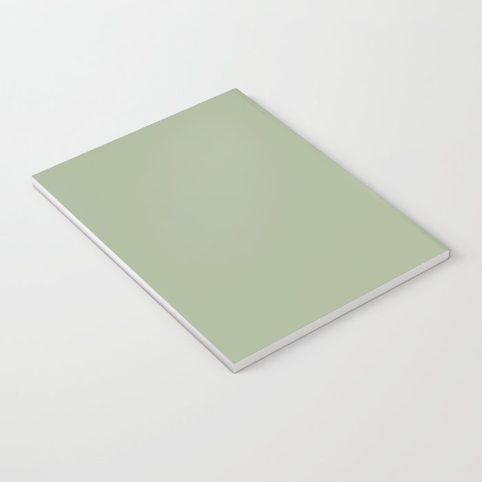 The Sage Green Solid  Notebook Gallery Image 3
