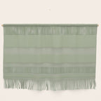 The Sage Green Solid  Wall Hanging Gallery Image 1