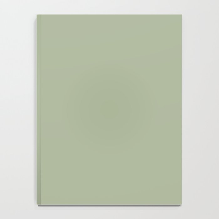 The Sage Green Solid  Notebook Gallery Image 4