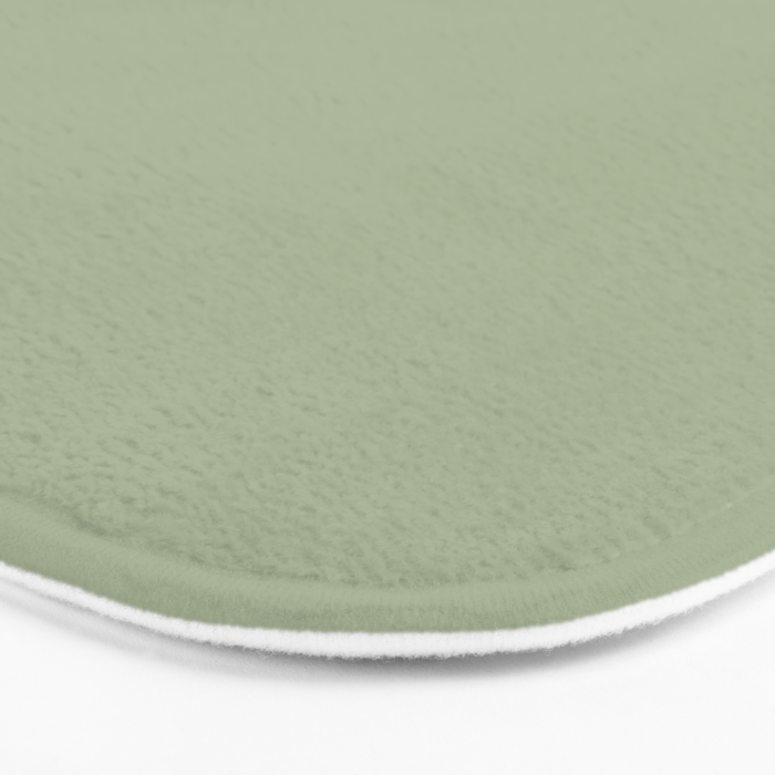The Sage Green Solid  Bath Mat Gallery Image 3