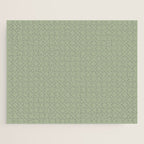 The Sage Green Solid  Jigsaw Puzzle Gallery Image 1