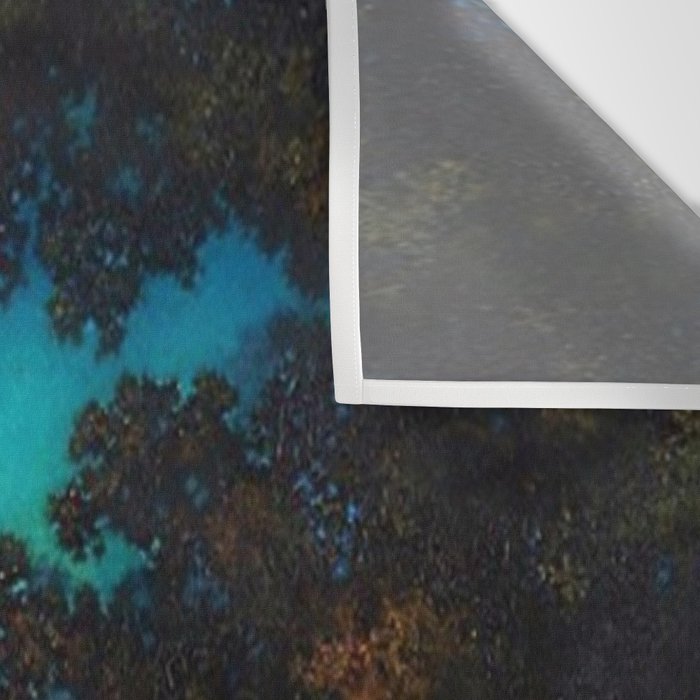 Blue Fountain at Twilight by Maxfield Parrish Wall Tapestry Gallery Image 3