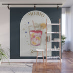 Mojito Cocktail Zodiac Sign Wall Mural Gallery Image 1