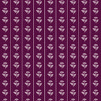 Jewel Tone Vintage Cottage Flowers and Stripes Pattern in Plum Aubergine Coffee Mug Gallery Image 2