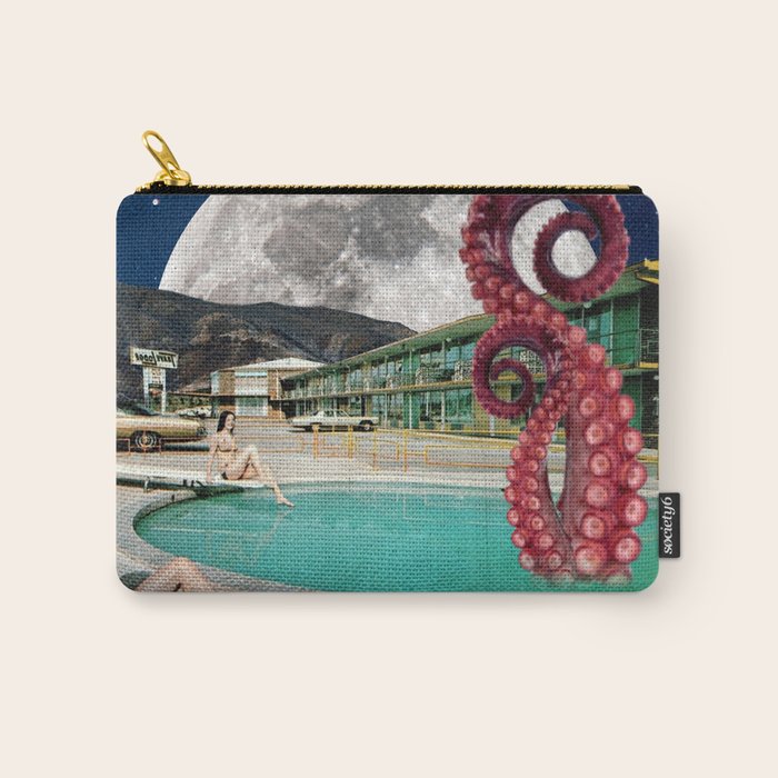 Octopus in the pool Carry All Pouch Gallery Image 1
