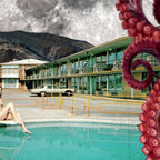 Octopus in the pool Coffee Mug Gallery Image 2