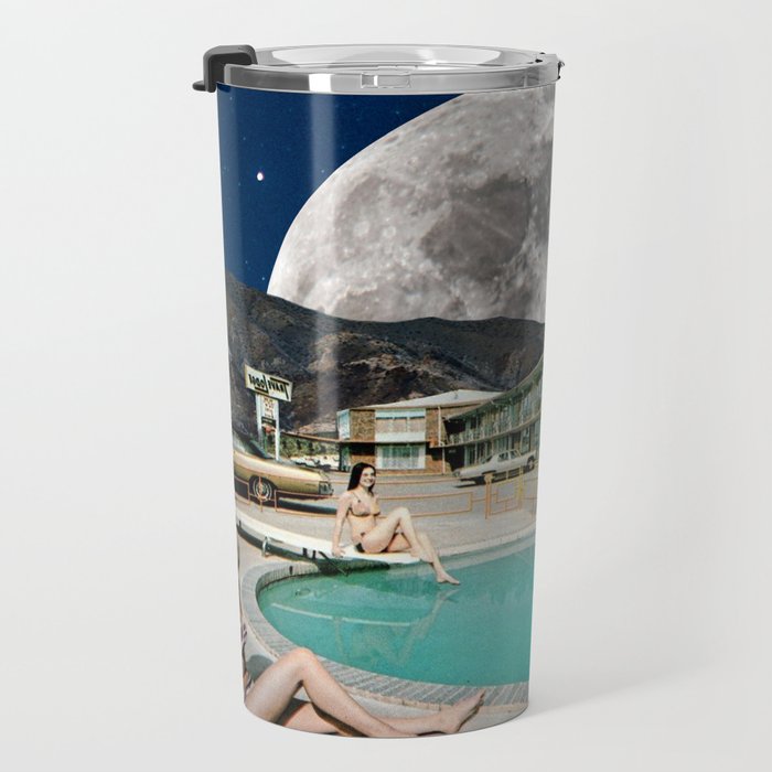 Octopus in the pool Travel Mug Gallery Image 3
