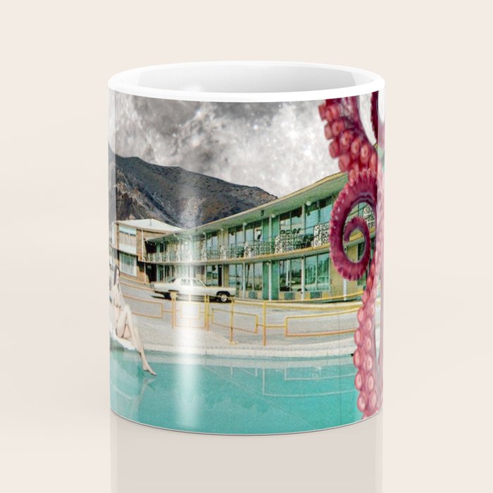 Octopus in the pool Coffee Mug Gallery Image 4