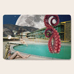 Octopus in the pool Cutting Board Gallery Image 1
