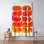 Gradient Playful Shapes  Window Curtain Gallery Image 5