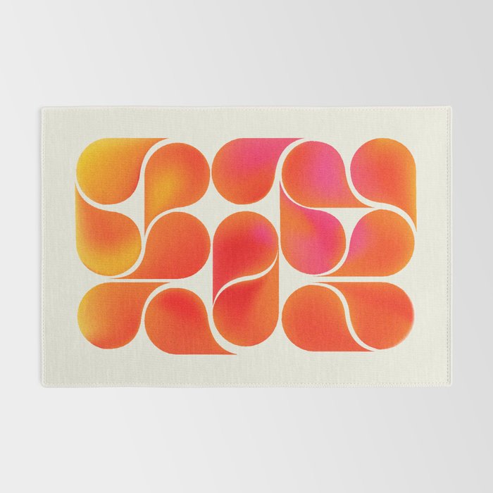 Gradient Playful Shapes  Rug Gallery Image 2