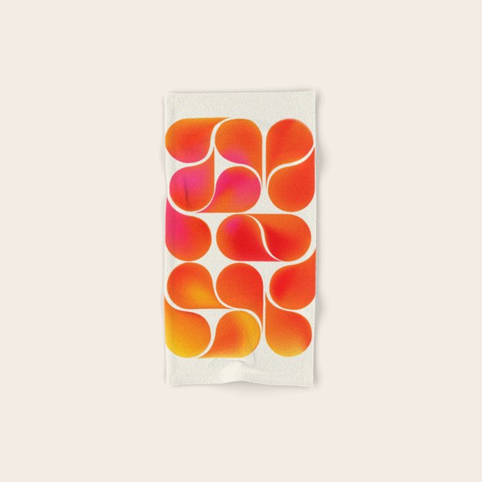 Gradient Playful Shapes  Bath Towel Gallery Image 1