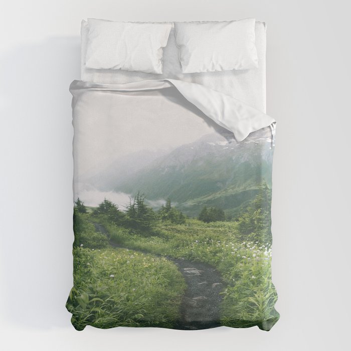 Happy Trails III Duvet Cover Gallery Image 1