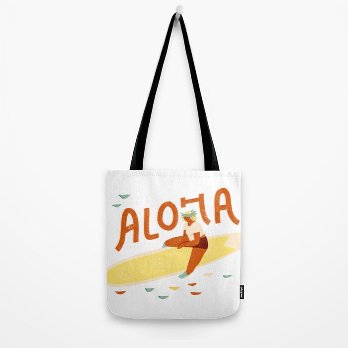 Aloha girl Tote Bag Gallery Image 2