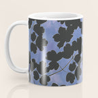 Shadow Poppies - Blue Coffee Mug Gallery Image 3